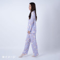 Japan Sanrio Pajamas (M) - Hello Kitty / 50th Anniversary Purple - 6