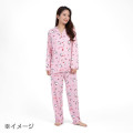 Japan Sanrio Shirt Pajamas (M) - Hello Kitty / Apricot - 5