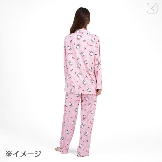 Japan Sanrio Shirt Pajamas (M) - Hello Kitty - 7