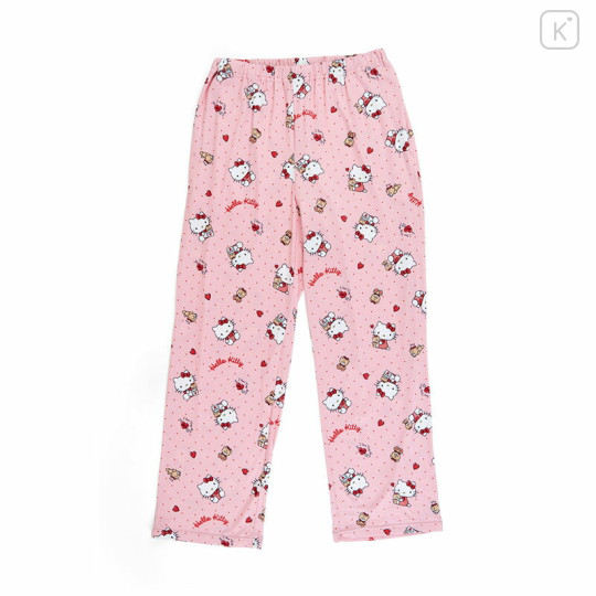 Japan Sanrio Shirt Pajamas (L) - Hello Kitty - 3