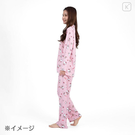 Japan Sanrio Shirt Pajamas (L) - Hello Kitty - 6