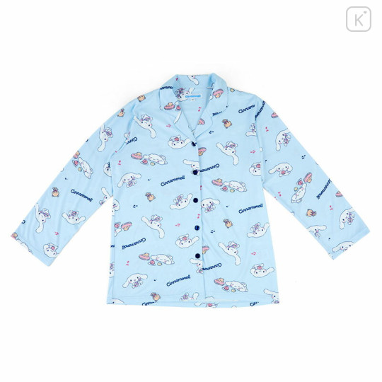 Japan Sanrio Shirt Pajamas (M) - Cinnamoroll / Blue - 2