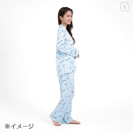 Japan Sanrio Shirt Pajamas (M) - Cinnamoroll / Blue - 6