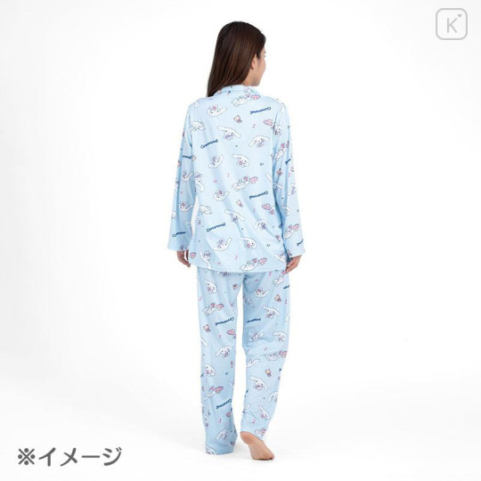 Japan Sanrio Shirt Pajamas (L) - Cinnamoroll / Blue - 7