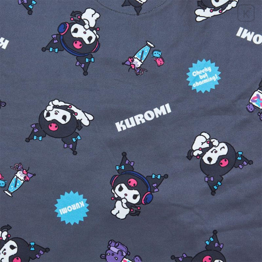 Japan Sanrio Shirt Pajamas (M) - Kuromi - 4