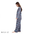 Japan Sanrio Shirt Pajamas (L) - Kuromi / Gray - 6