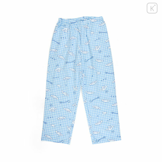 Japan Sanrio Gingham Shirt Pajamas (M) - Cinnamoroll - 3