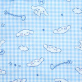 Japan Sanrio Gingham Shirt Pajamas (M) - Cinnamoroll / Blue - 4