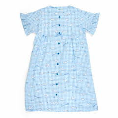 Japan Sanrio Gingham Dress - Cinnamoroll / Blue