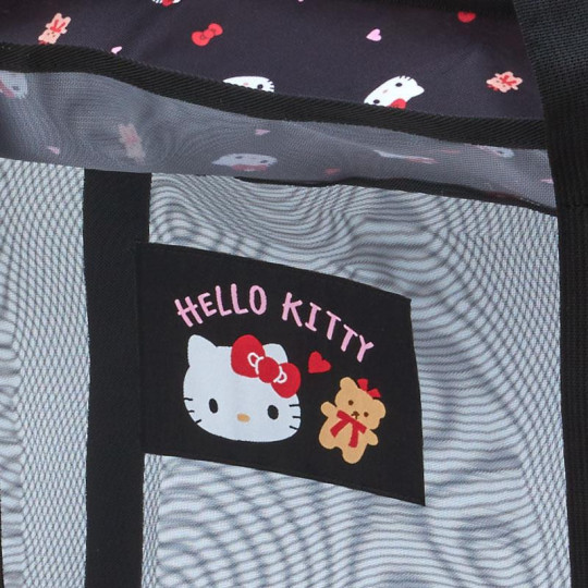 Japan Sanrio Original Mesh Storage Case (L) - Hello Kitty - 4