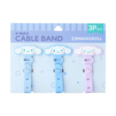 Japan Sanrio Cable Band 3pcs Set - Cinnamoroll