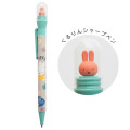 Japan Miffy Rotating Mascot Mechanical Pencil - Pink & Green - 1
