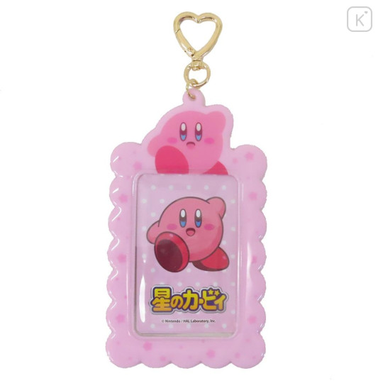 Japan Kirby Trading Card Holder Pass Card - Pink / Enjoy Idol - 1