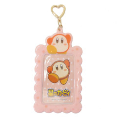 Japan Kirby Trading Card Holder Pass Case - Waddle Dee / Enjoy Idol