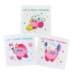 Japan Kirby Jacquard Towel Handkerchief Set - Let's Make Friends