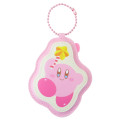 Japan Kirby Name Tag Pin Keychain - Pink - 1