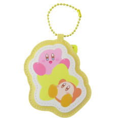 Japan Kirby Name Tag Pin Keychain - Waddle Dee / Yellow