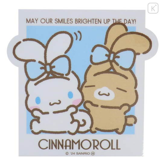 Japan Sanrio Vinyl Sticker Set - Cinnamoroll / Bunny - 1