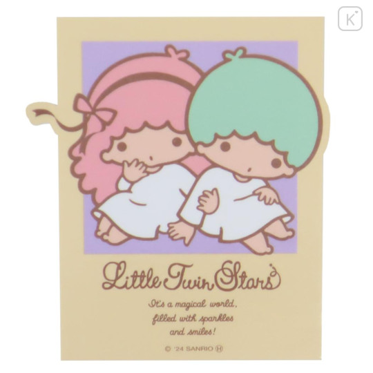 Japan Sanrio Vinyl Sticker Set - Little Twin Stars - 1