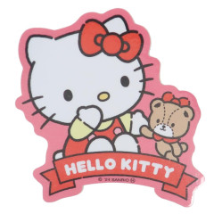Japan Sanrio Vinyl Sticker Set - Hello Kitty / Hand Shake