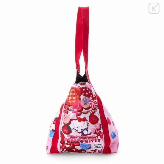 Japan Sanrio Balloon Tote Bag - Dessert Party / Hello Kitty 50th Anniversary - 2