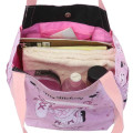 Japan Sanrio Balloon Tote Bag - My Melody / Moonlit Melokuro Midnight Pink - 3