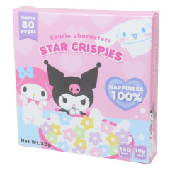 Japan Sanrio Square Memo - Characters / Star Crispies