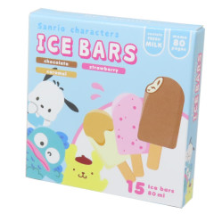 Japan Sanrio Square Memo - Characters / Ice Bars