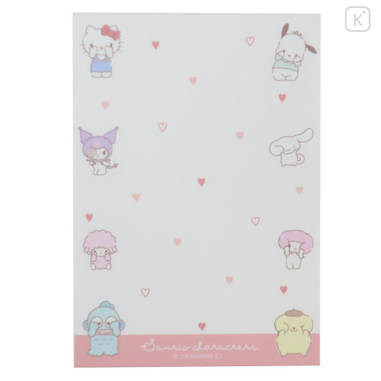 Japan Sanrio Mini Notepad - Characters / Teeny Tiny - 2