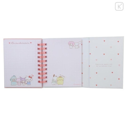 Japan Sanrio Mini Notebook - Characters / Teeny Tiny - 3