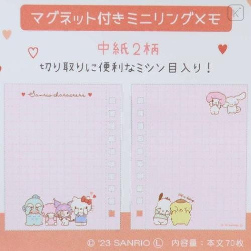 Japan Sanrio Mini Notebook - Characters / Teeny Tiny - 4