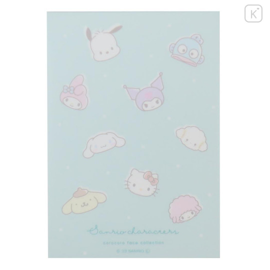 Japan Sanrio Mini Notepad - Characters / Mint - 2