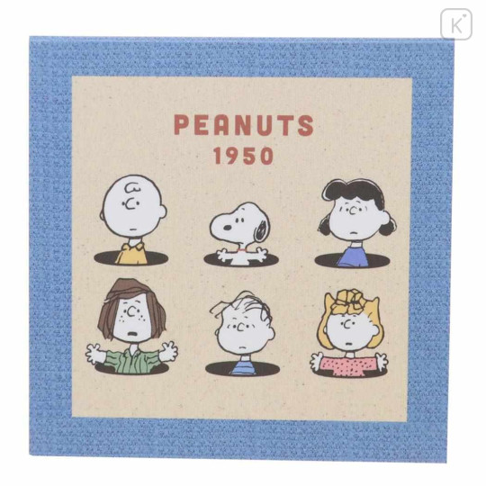 Japan Peanuts Square Memo - Snoopy / Kids - 1