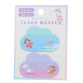 Japan Kirby Clear Marker Sticky Memo Notes - Melty Sky / Blue - 1