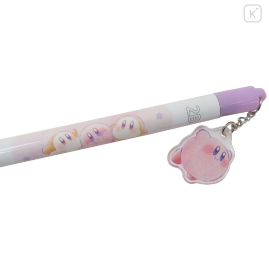 Japan Kirby 2B Pencil & Acrylic Charm - Starry Dream / Purple - 2