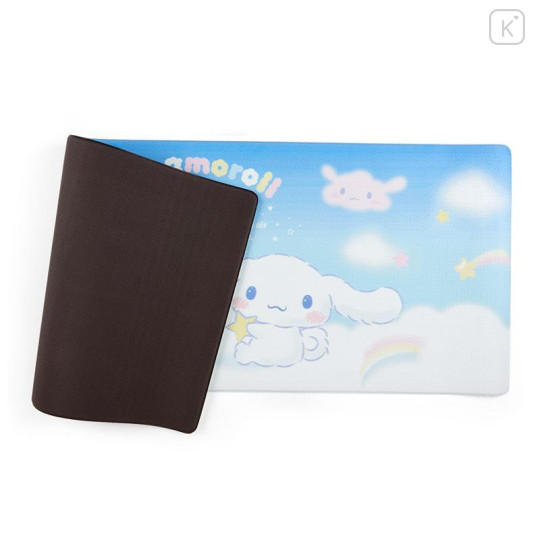 Japan Sanrio Wipeable PVC Kitchen Mat - Cinnamoroll : Sky Blue - 4