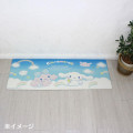 Japan Sanrio Wipeable PVC Kitchen Mat - Cinnamoroll : Sky Blue - 5
