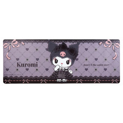 Japan Sanrio Kitchen Mat - Kuromi / Moonlit Melokuro Midnight