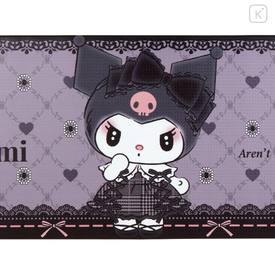 Japan Sanrio Kitchen Mat - Kuromi / Moonlit Melokuro Midnight - 3