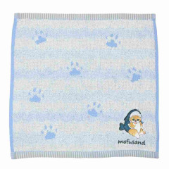 Japan Mofusand Embroidered Mini Towel - Cat / Shark