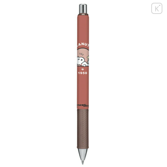 Japan Peanuts EnerGel Ballpoint Pen - Snoopy / Window - 1
