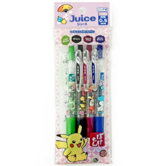 Japan Pokemon Juice Gel Pen 4 Color Set 0.5mm - Season