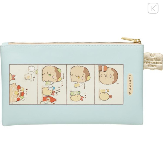 Japan San-X Flat Pouch - Sumikko Gurashi : Picture Book Art Collection C - 2