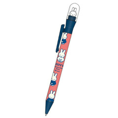 Japan Miffy Action Mascot Ballpoint Pen 0.7mm - Orange & Navy