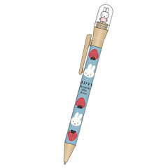 Japan Miffy Action Mascot Ballpoint Pen 0.7mm - Strawberry