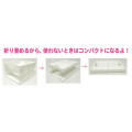 Japan San-X Sumikko Gurashi Foldable Storage Case Container (M) - Pink & Purple - 2