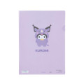 Japan Sanrio A4 Clear File Folder - Kuromi / Animal Headgear - 1