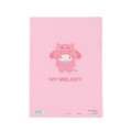 Japan Sanrio A4 Clear File Folder - My Melody / Animal Headgear - 1