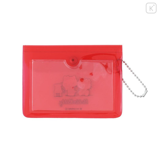 Japan Sanrio Clear Pass Case Card Holder - Hello Kitty / Daily Life - 2
