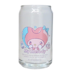 Japan Sanrio Glass Tumbler - My Melody / Can-Shaped